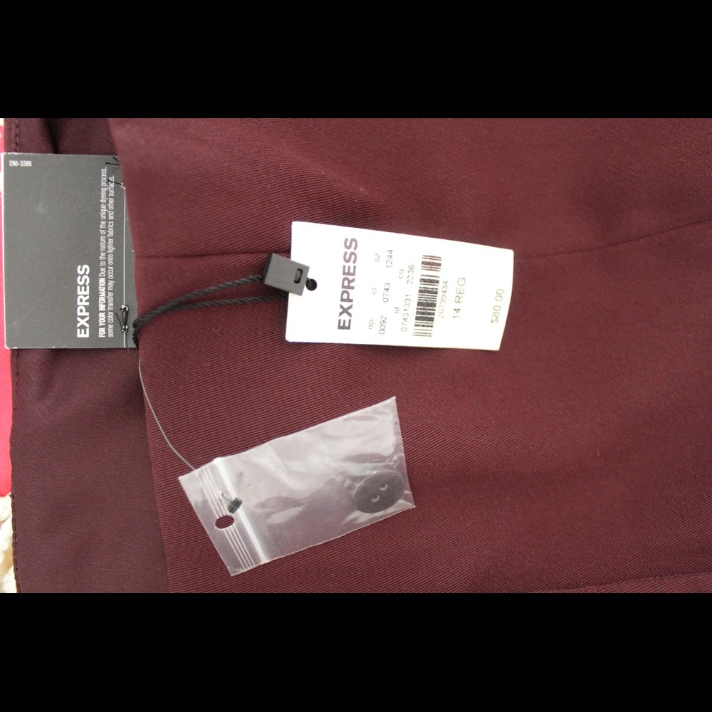 Wide leg suiting pants - Picture 4 of 4